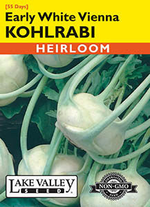 KOHLRABI EARLY WHITE VIENNA HEIRLOOM