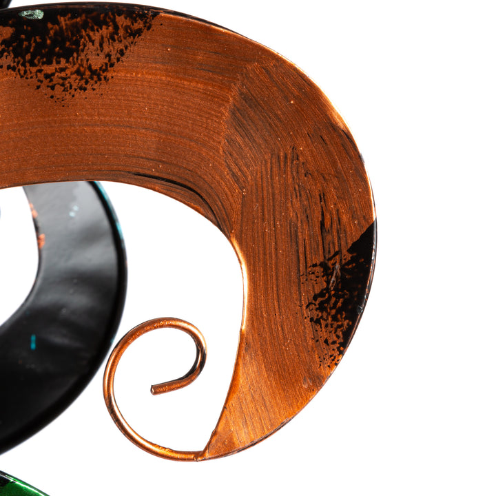 Solar Lighted Metal Wind Spinner