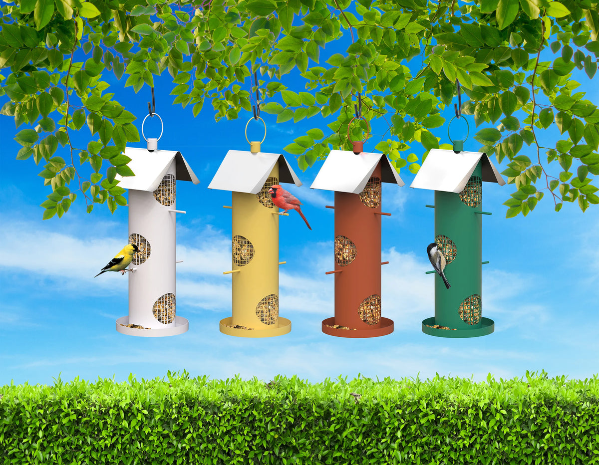 Colorful Mesh Tube Feeder