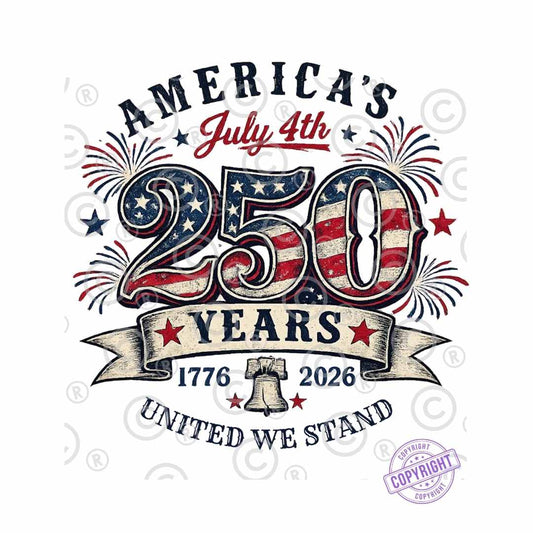 Americas 250th Anniversary Shirts