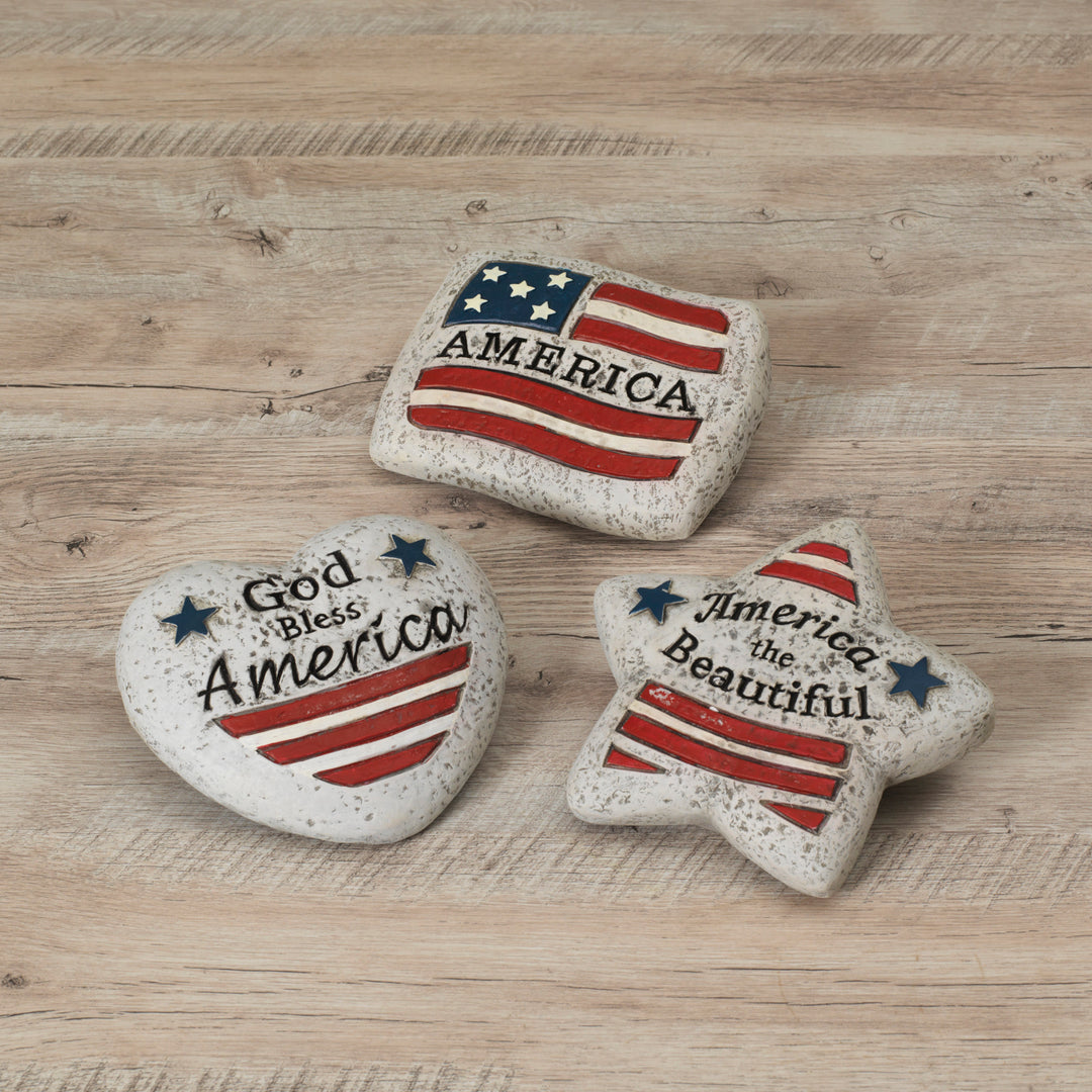 6.5"L Cement Americana Stone