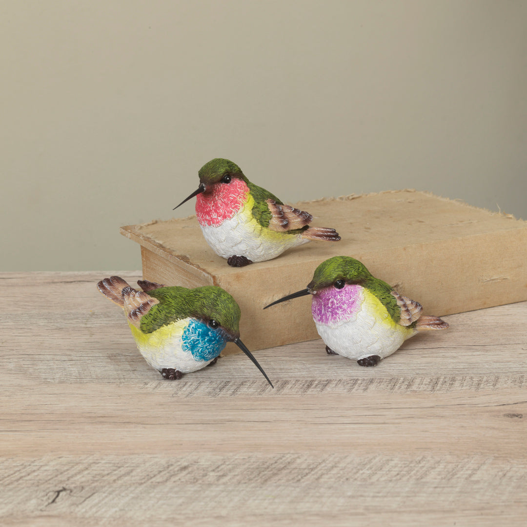 5.2"L Resin Hummingbird
