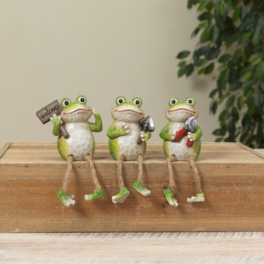 Frog Shelf Sitter
