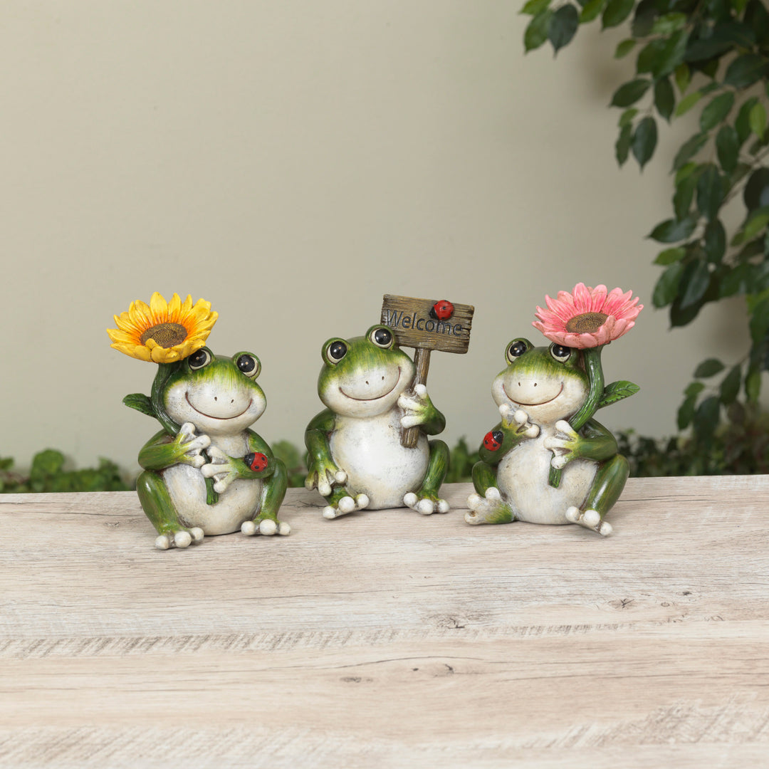 Resin Frog Assorted