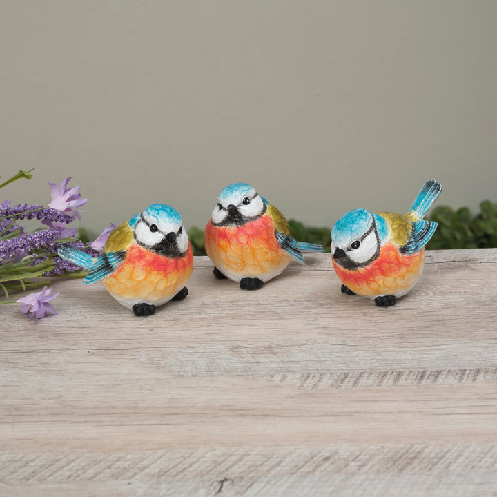 4.25"L Resin Bird