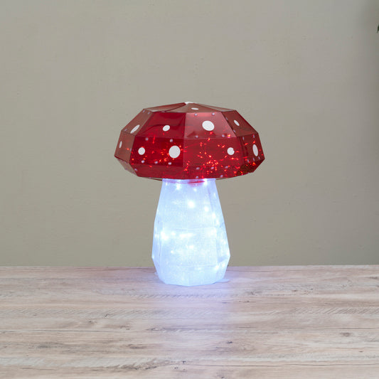13.8" Holographic Mushroom