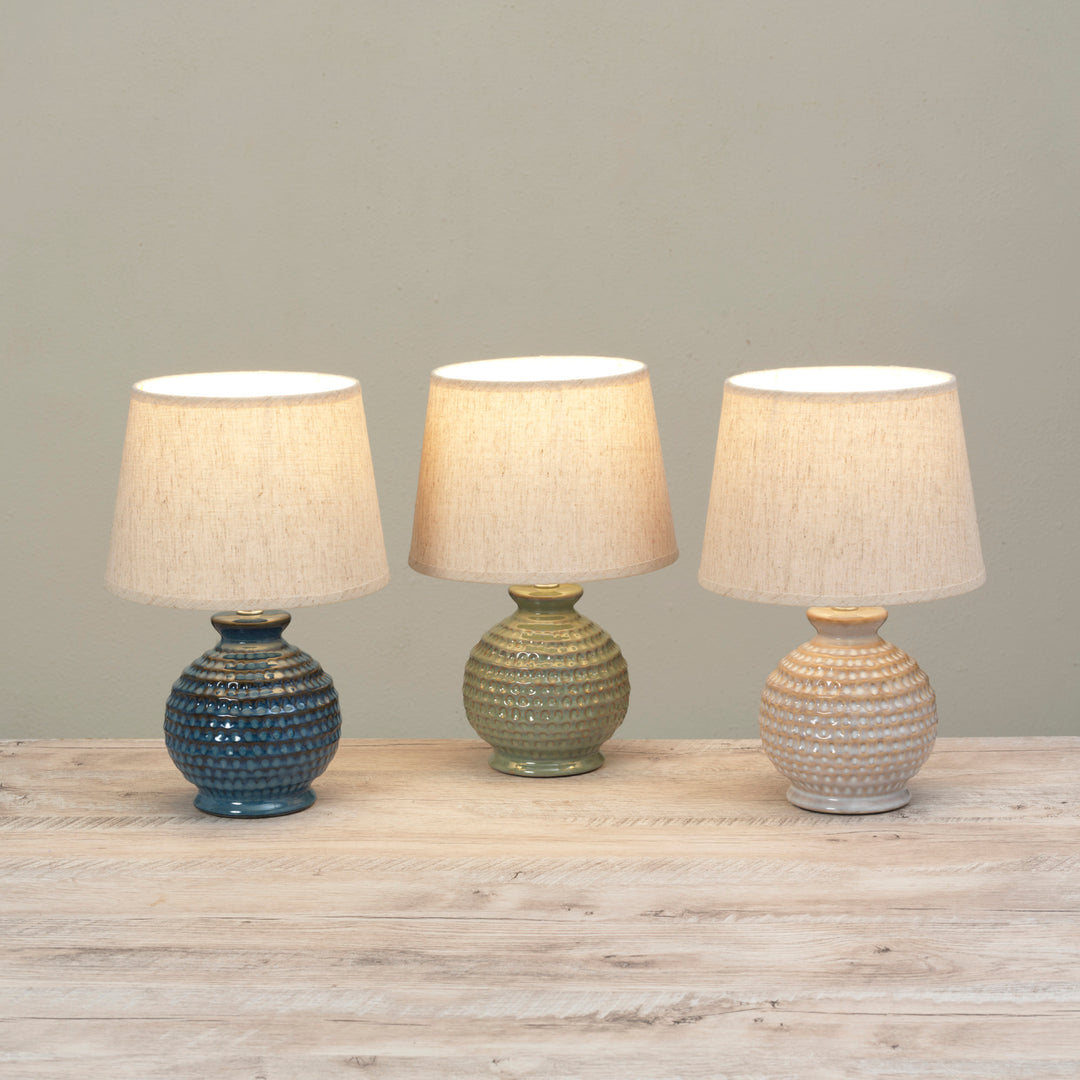 13"H UL Electric Ceramic Lamp