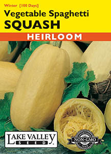 SQUASH WINTER VEGETABLE SPAGHETTI HEIRLOOM