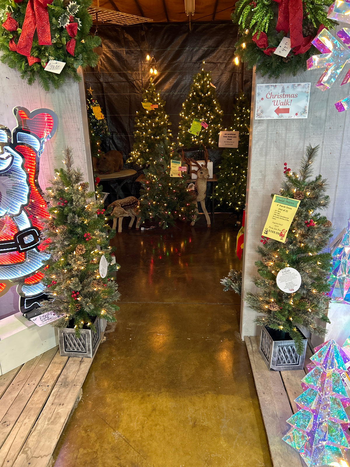 4' Tree Porch (Set of 2)