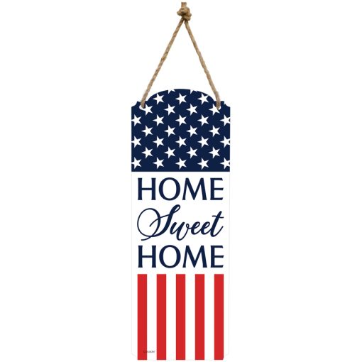 "American Flag" 18" Metal Wall Décor