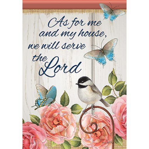 "As For Me" Durasoft™ Garden Flag