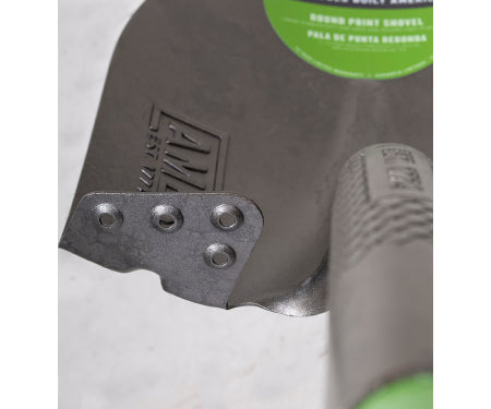 Ames Long Wood Handle Round Point Shovel