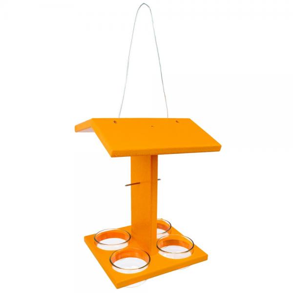 Orange Poly Mammoth Oriole Feeder