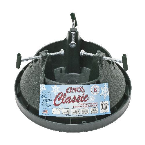 Cinco Plastic Black Christmas Tree Stand 8 ft. Maximum Tree Height