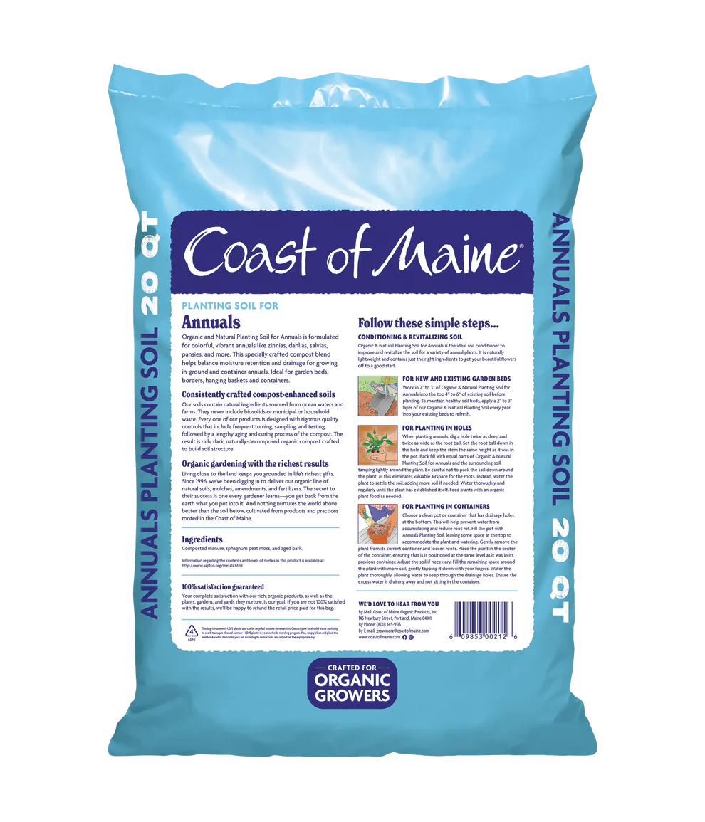 Coast of Maine Organic Annual Planting Mix