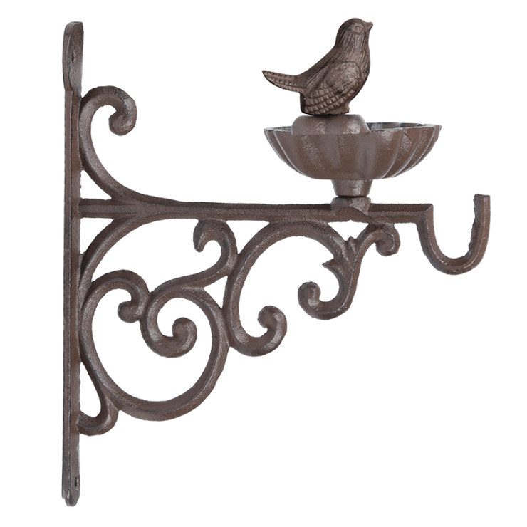 Bird Feeder on Cast Iron Bracket
