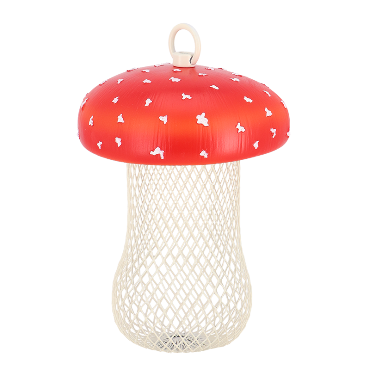 Agaric Mushroom Bird Feeder