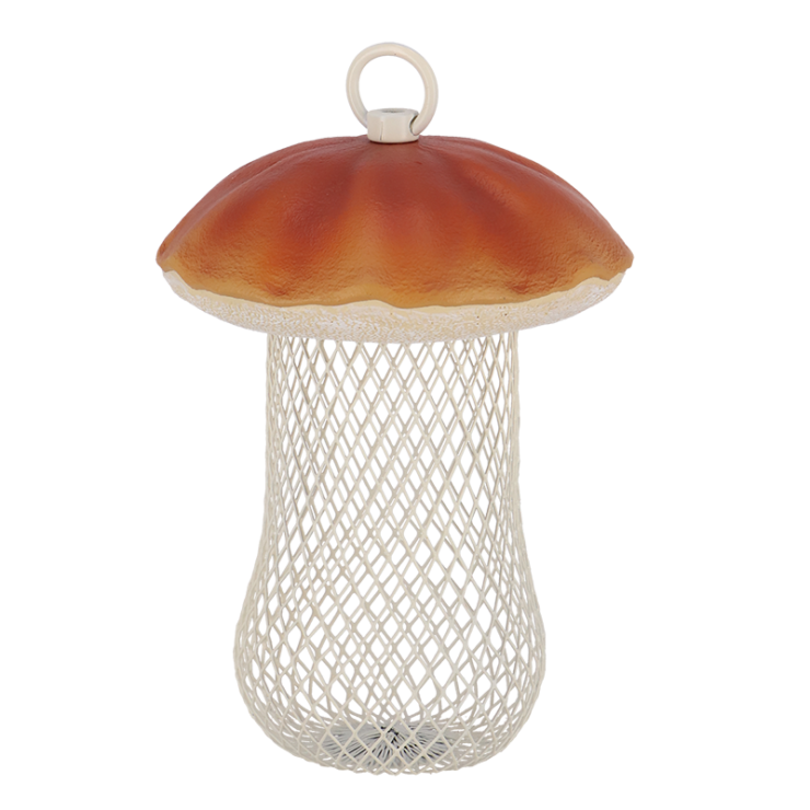 Porcini Mushroom Bird Feeder