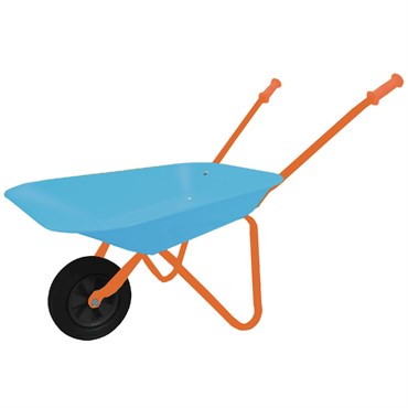 Kid's Poly Wheelbarrow - With Steel Handle