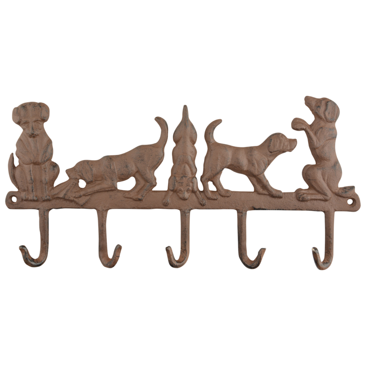 5 Dog Hook Hanger