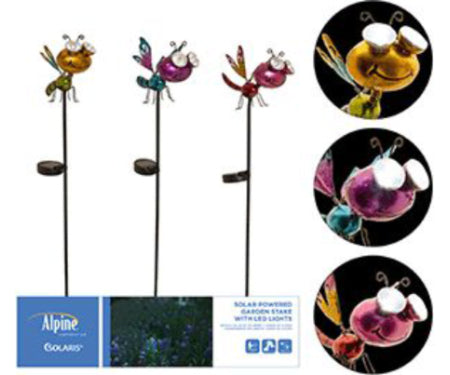 Solar Bee Stake with LED