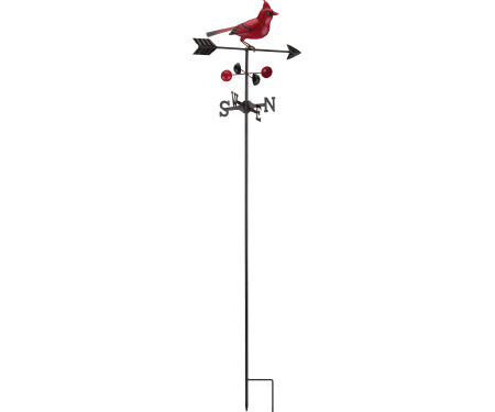 Weathervane Stake with Cardinal