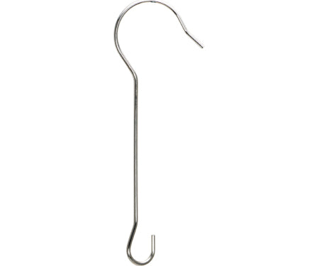 7" Silver Hooks