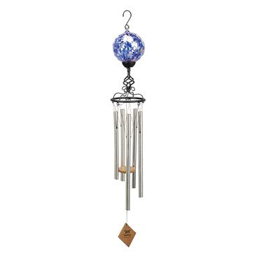 Panacea 40" Solar Light Wind Chime