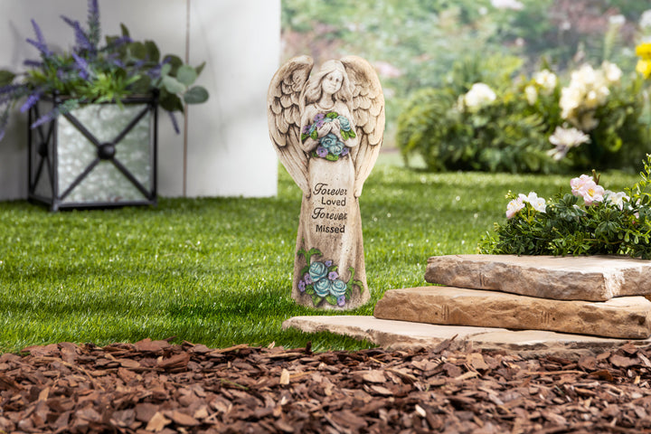 Cement Memorial Angel