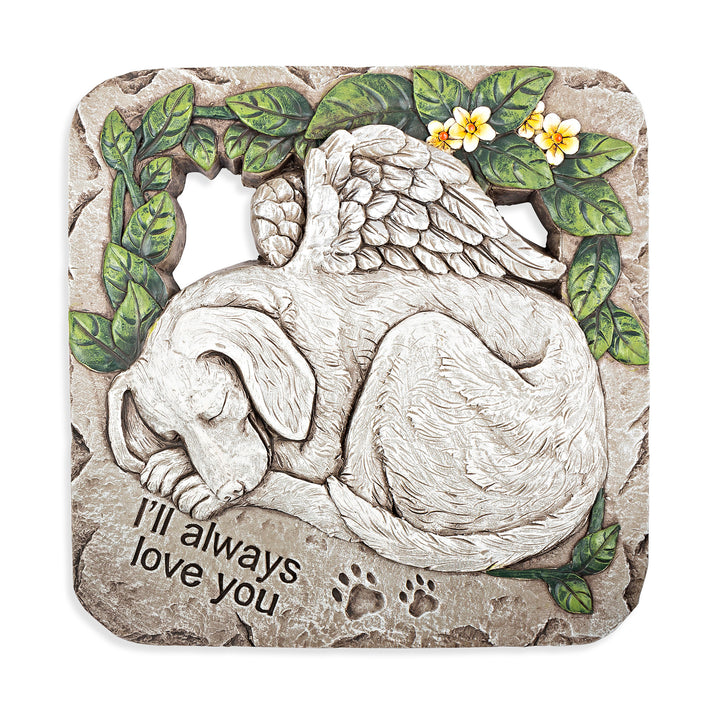 Cement Dog & Cat Stepping Stone