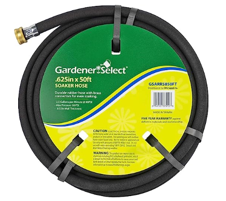 Garden Select 5/8" x 50' Soaker Hose