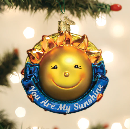 You Are My Sunshine Ornament