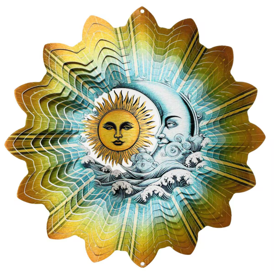 12" Sun & Moon Spinner