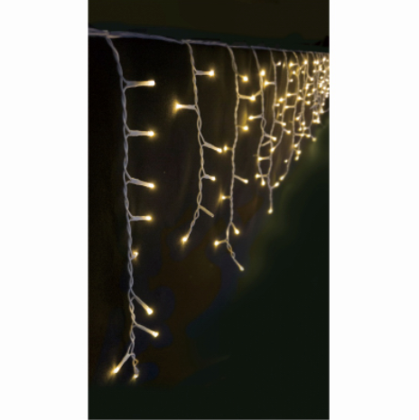 Icicle LED Starry Lights Twinkling Warm White 135-Ct.