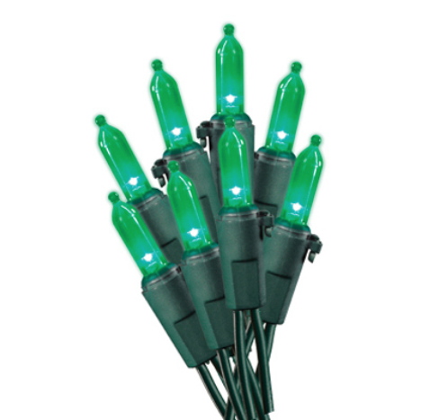 Christmas LED 100-Light Set Mini Green