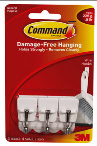 Command Small Wire Hooks