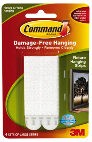 Command Large Picture Hanging Strips