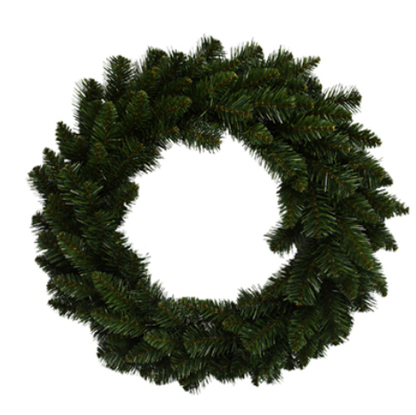 24" Green Wreath