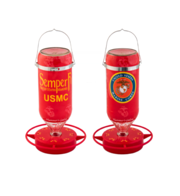Marines 32oz Hummingbird Feeder