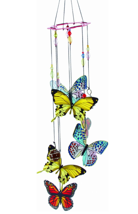 Butterflies Metal Windchime