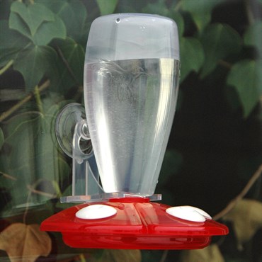 WoodLink® Window Mount Hummingbird Feeder - 12oz