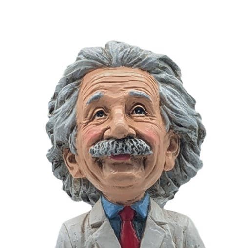 'Party' Albert Einstein Beer Drinking Shelf Sitter 11 inch H