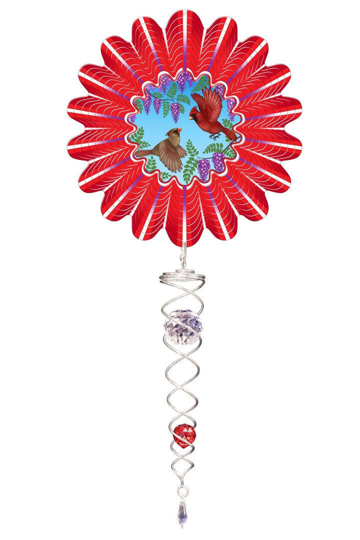 Animated Cardinals - Mini Set Wind Spinner