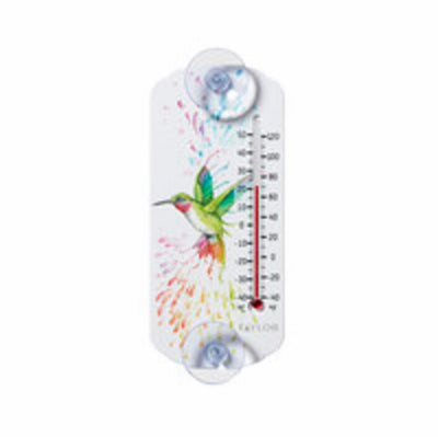 Hummingbird Thermometer Suction Cup Mount