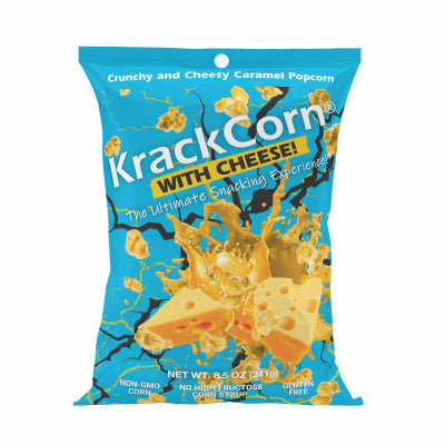 Crunchy Caramel Popcorn With CHEESE!