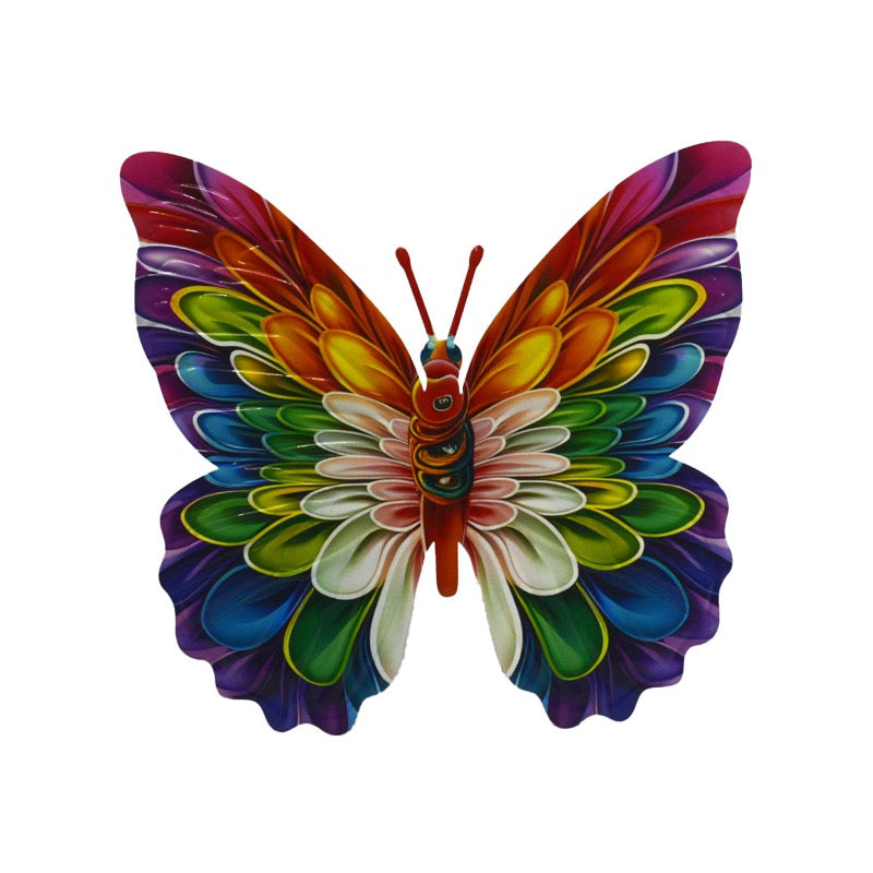 Colorful Metal Butterfly