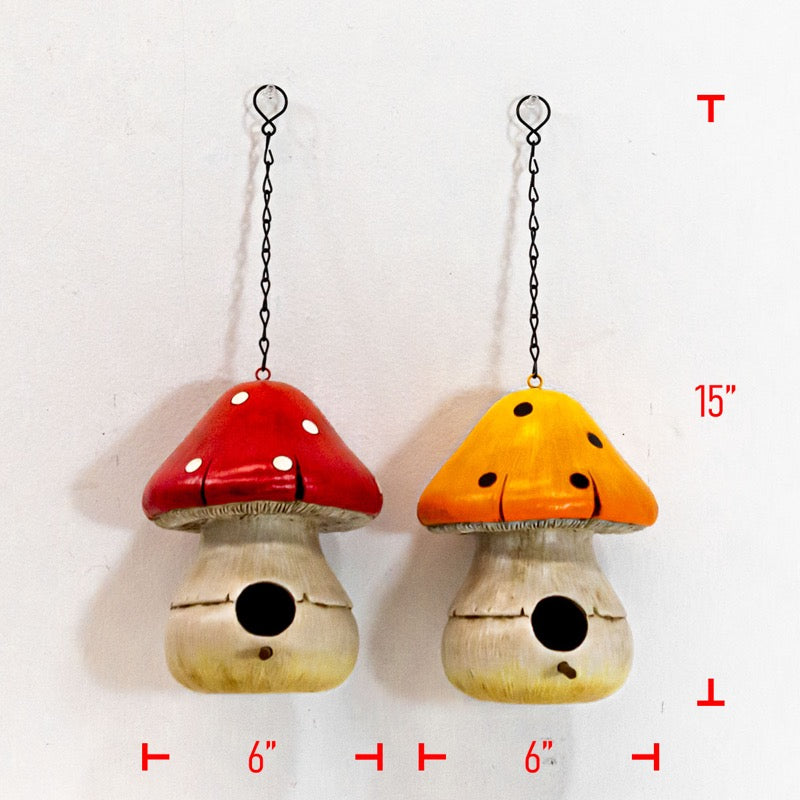 Poly Mushroom Bird House