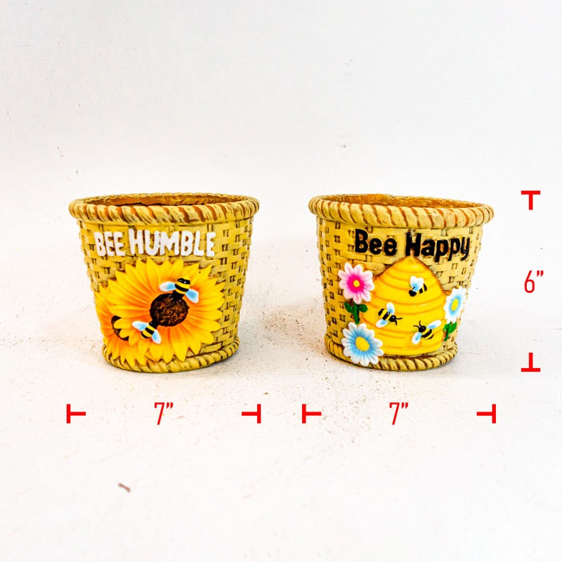 Poly Weave Bee Planter