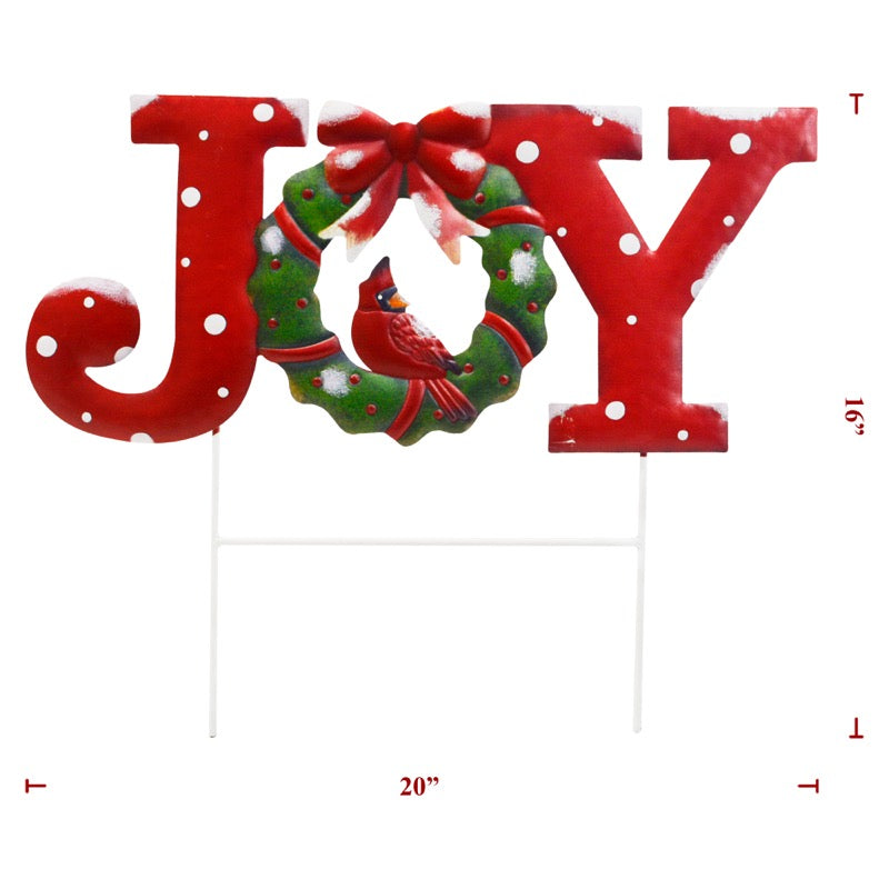Joy w/ Wreath
