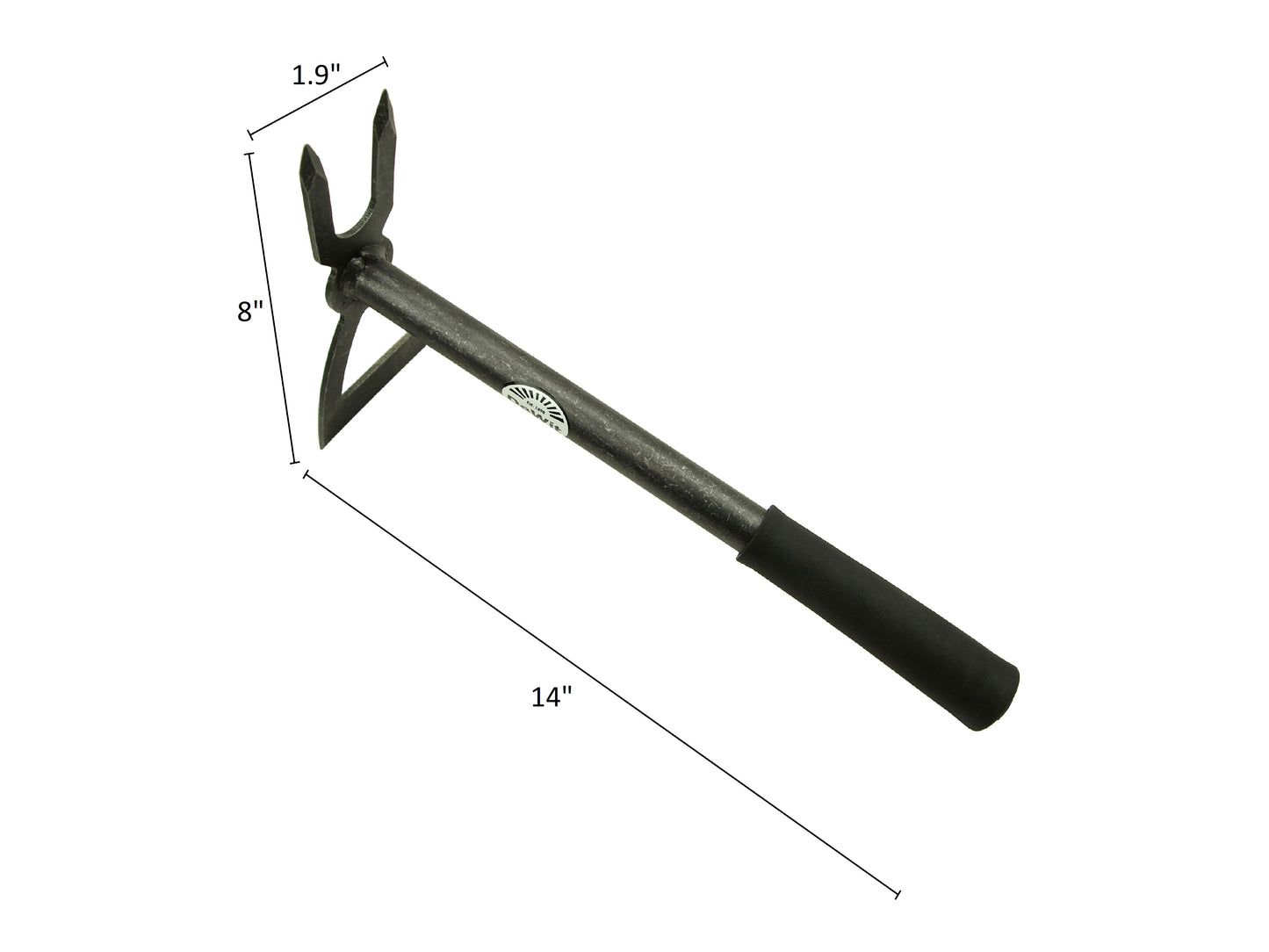 DeWit Comby Hoe - 2 Tine Cultivator / Wide Edge Chopping -Ship Only